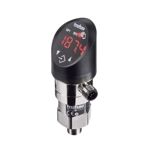 DPC Pressure transducer, electronic pressure switch and pressure gauge in one
