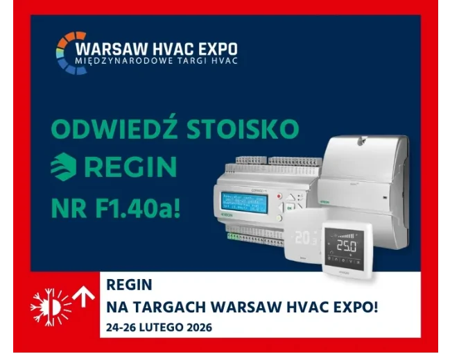 Regin at the Warsaw HVAC Expo!