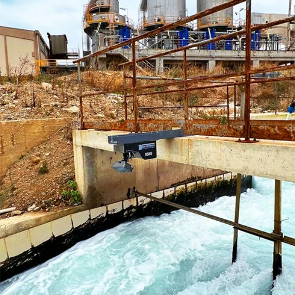 RSHU mierzy przepływ w kanale otwartym