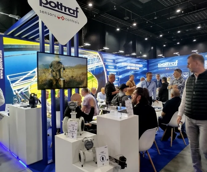 Poltraf stand at the water and sewage fair in Bydgoszcz
