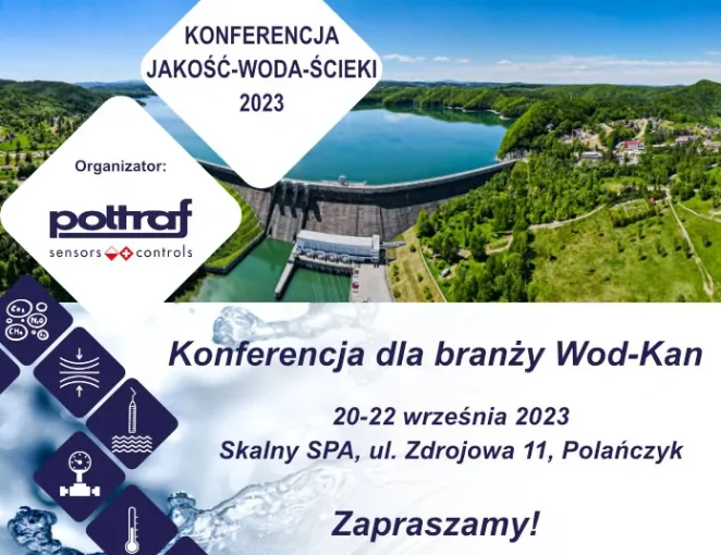 Poltraf conference for the water and sewage industry in 2 months!